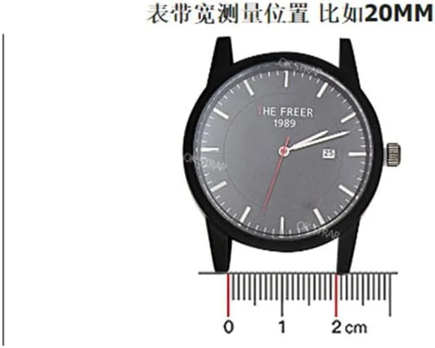 Seamless nylon watch strap polished silver buckle watch strap trendy sports watch strap