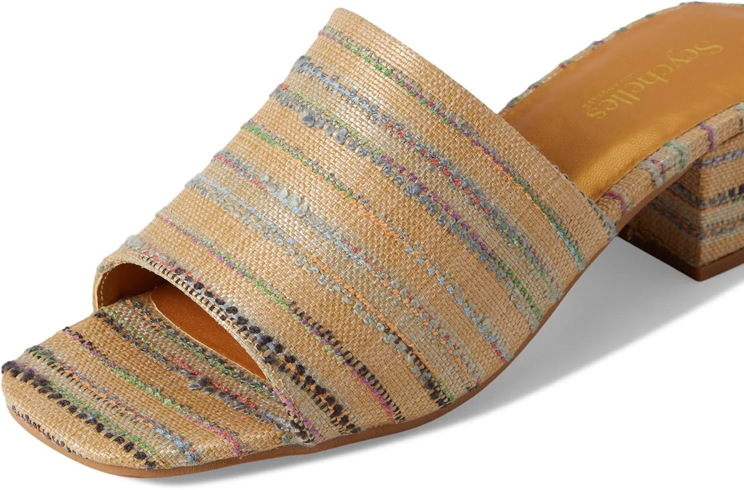 Seychelles Women's Pepper Stripe Raffia Slide Sandal