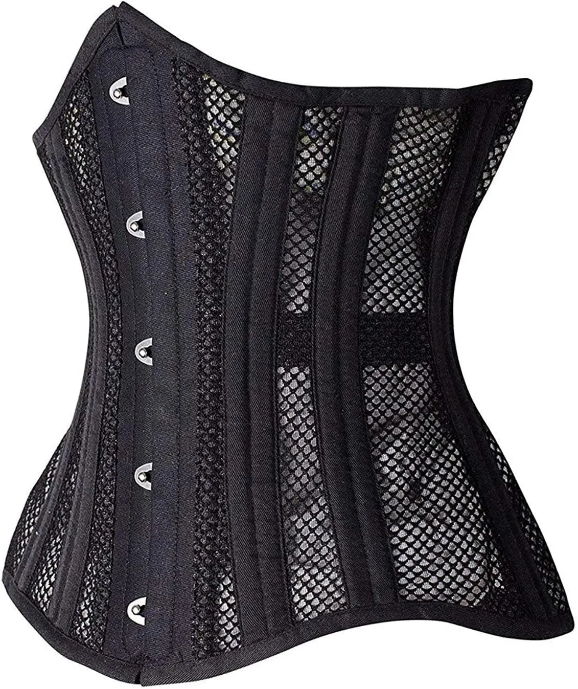 SHAPERX Women 24 Double Steel-Boned Longline Heavy Duty Waist Training Corsets Shaper
