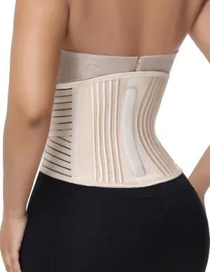 SHAPSHE Back Support Belt Waist Trainer for Women Lower Back Pain Postpartum Recovery Workout Body Shaper for Women/Men
