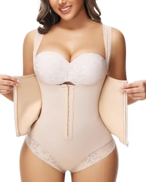 SHAPSHE Fajas Colombianas Moldeadoras Shapewear for Women Tummy Control Waist Trainer Body Shaper Open Bust Girdle