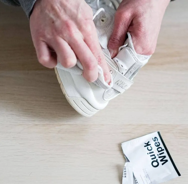 Shoe Cleaning Quick Wipes - 3 Pack