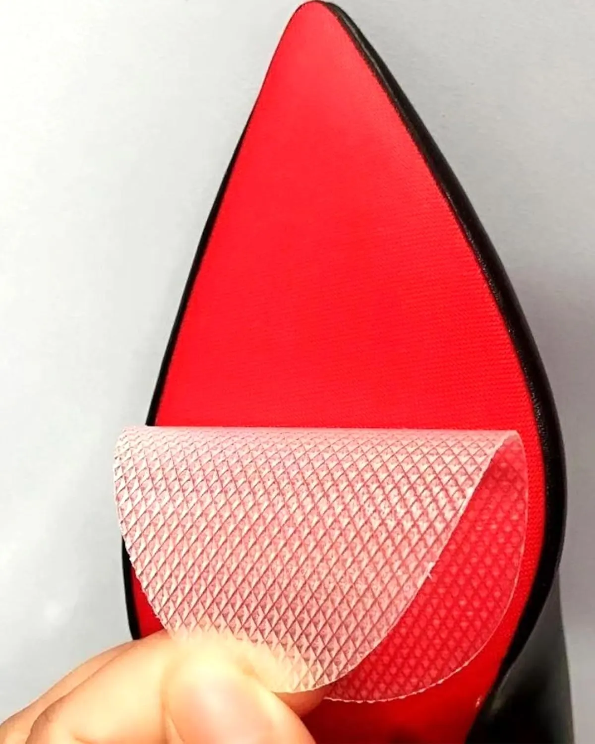 Shoe Grips on Bottom of Shoes,Non-Slip Shoe Pads & Grips - Self-Adhesive Sole Protectors for Shoes and Heels,Sole Guard to Protect & Restore Shoe Soles（3.5"x2.5",Clear 10Pcs