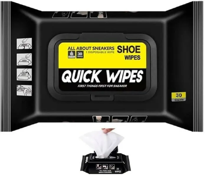 Shoes Cleaning Wipes (80 Pcs) White Sneaker & Sports Shoe Cleaner Wipes