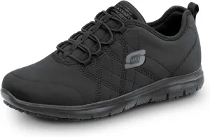 Skechers Alex Women's Black Soft Toe Slip Resistant Athletic