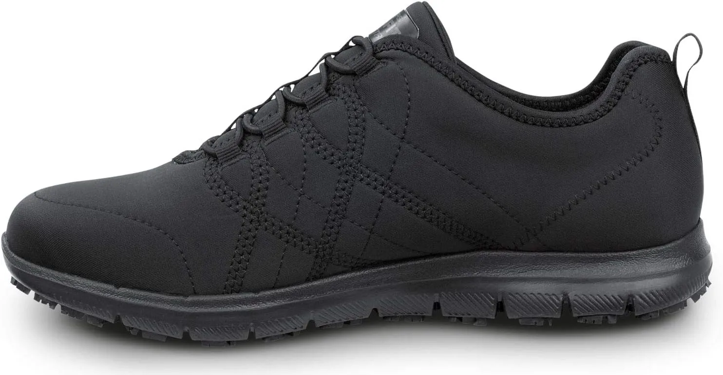 Skechers Alex Women's Black Soft Toe Slip Resistant Athletic