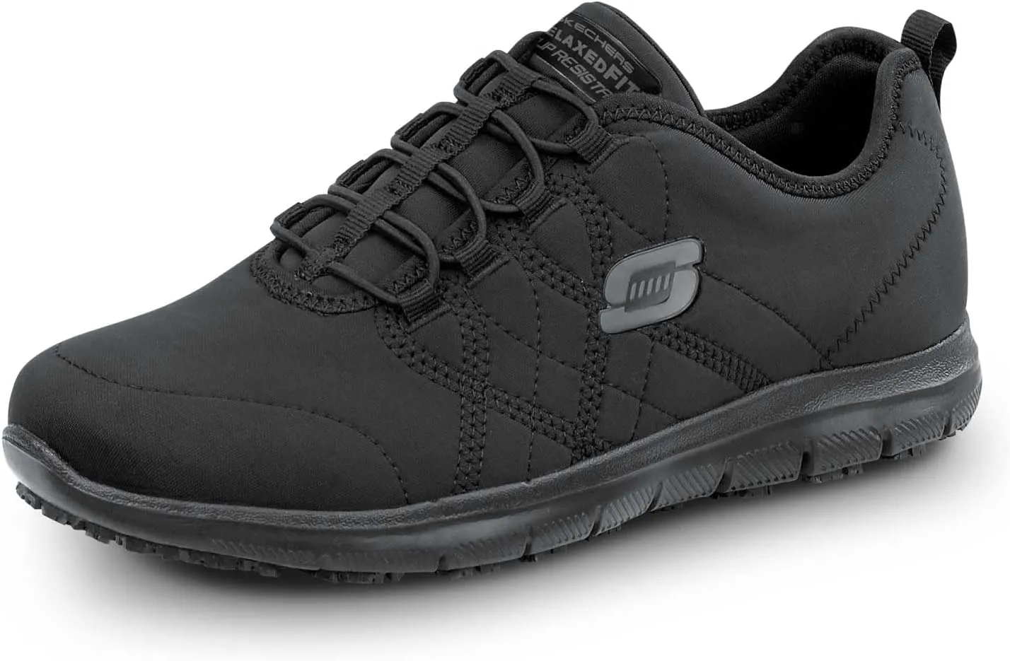 Skechers Alex Women's Black Soft Toe Slip Resistant Athletic