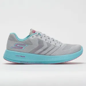 Skechers GOrun Razor  Women's  Gray/Aqua/Hot Pink