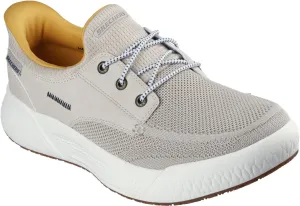 Skechers - Mens Relaxed Fit: Cyrus - Eagan Slip On Shoes, Color Sand, Size: 11 M US