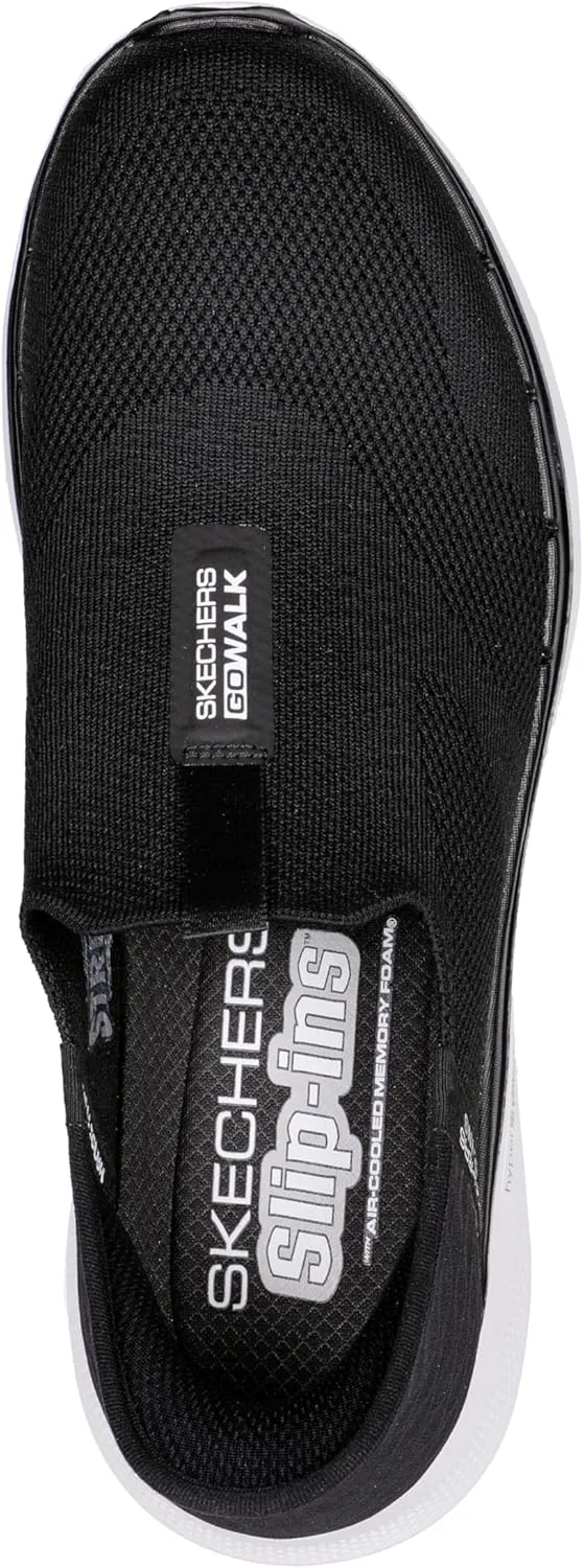 Skechers Men's Slip-ins: GO WALK 6 - Easy On Slip-On Walking Sneakers