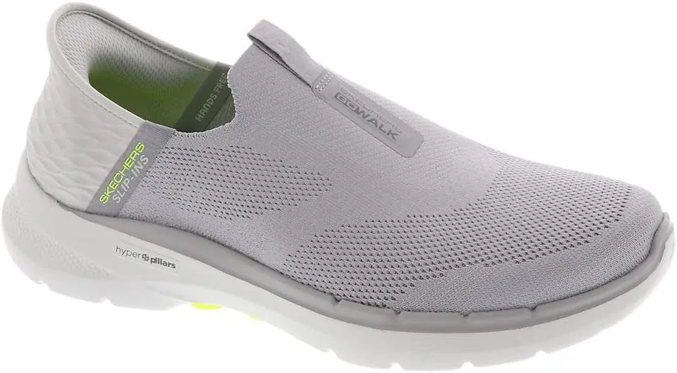 Skechers Men's Slip-ins: GO WALK 6 - Easy On Slip-On Walking Sneakers