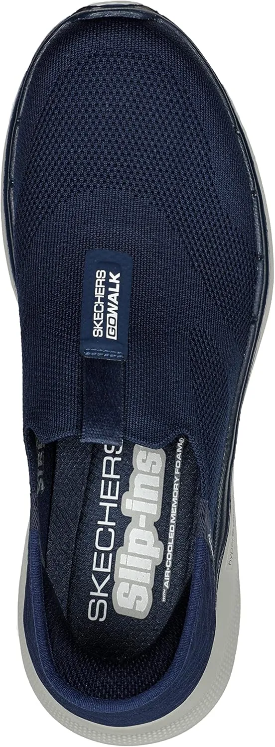 Skechers Men's Slip-ins: GO WALK 6 - Easy On Slip-On Walking Sneakers