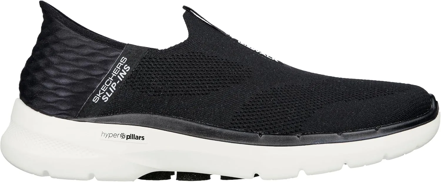 Skechers Men's Slip-ins: GO WALK 6 - Easy On Slip-On Walking Sneakers