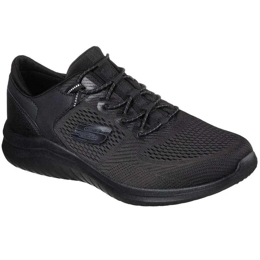 Skechers Men's Ultra Flex 2.0 Kerlem Black Slip On Trainers 232108/BBK