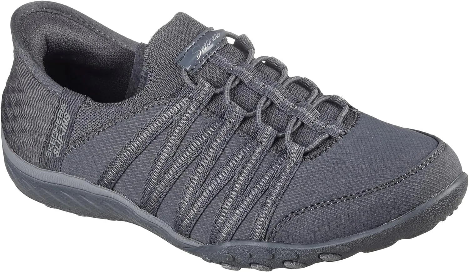 Skechers Relaxed Fit Breathe Easy Like Crazy Womens Slip On Loafers