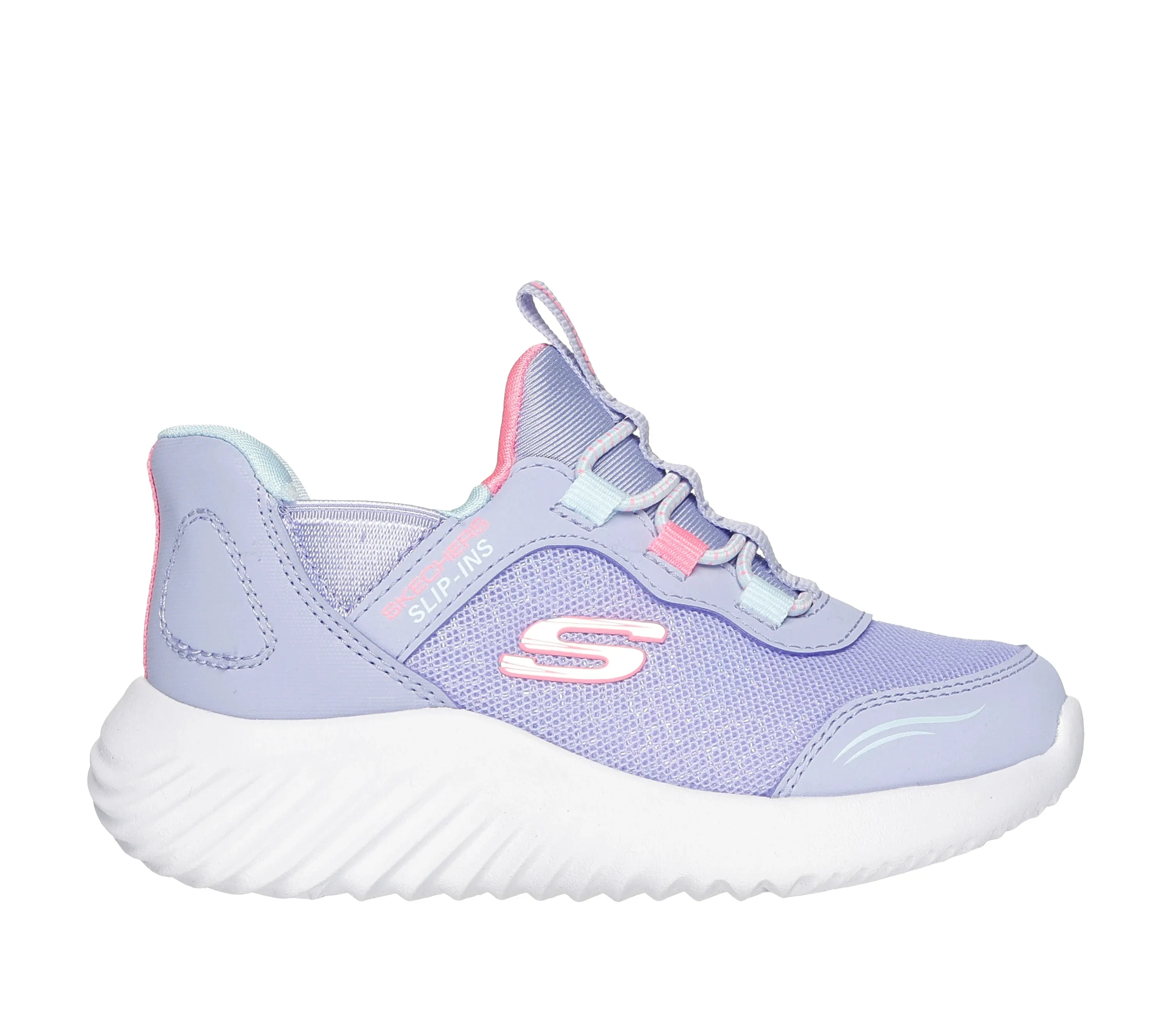 SKECHERS Slip-ins: Bounder - Simple Cute Infant Girl's Trainers - Lavender