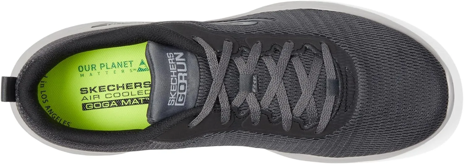 Skechers Women's GO Run LITE-Quick Stride Sneaker, Navy/Lavender, 9