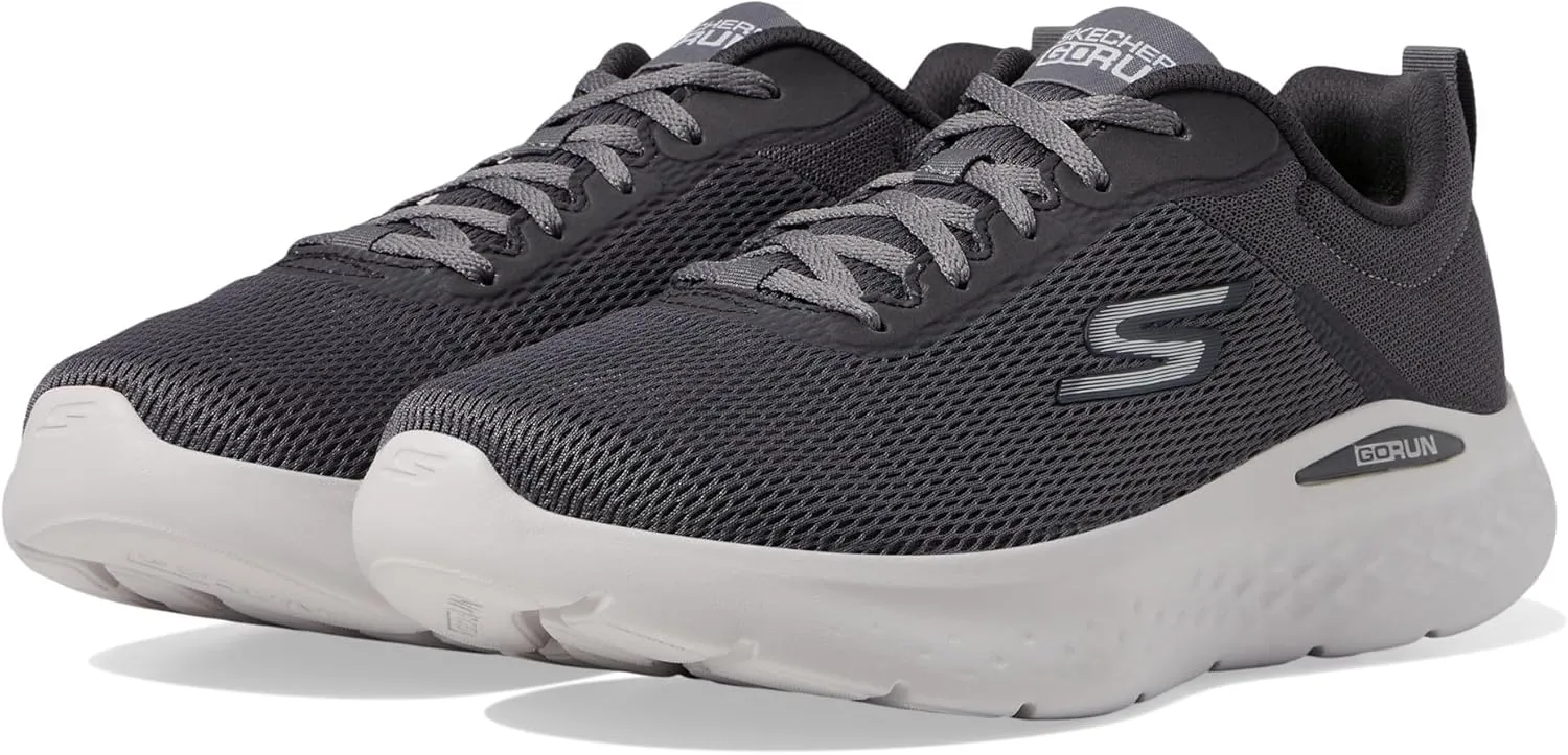 Skechers Women's GO Run LITE-Quick Stride Sneaker, Navy/Lavender, 9