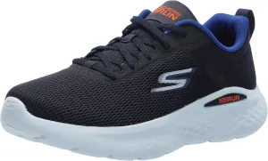 Skechers Women's GO Run LITE-Quick Stride Sneaker, Navy/Lavender, 9