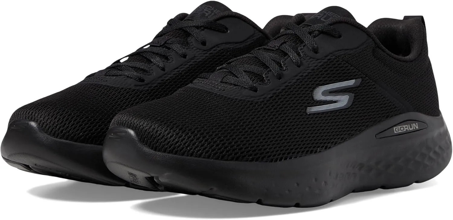 Skechers Women's GO Run LITE-Quick Stride Sneaker, Navy/Lavender, 9