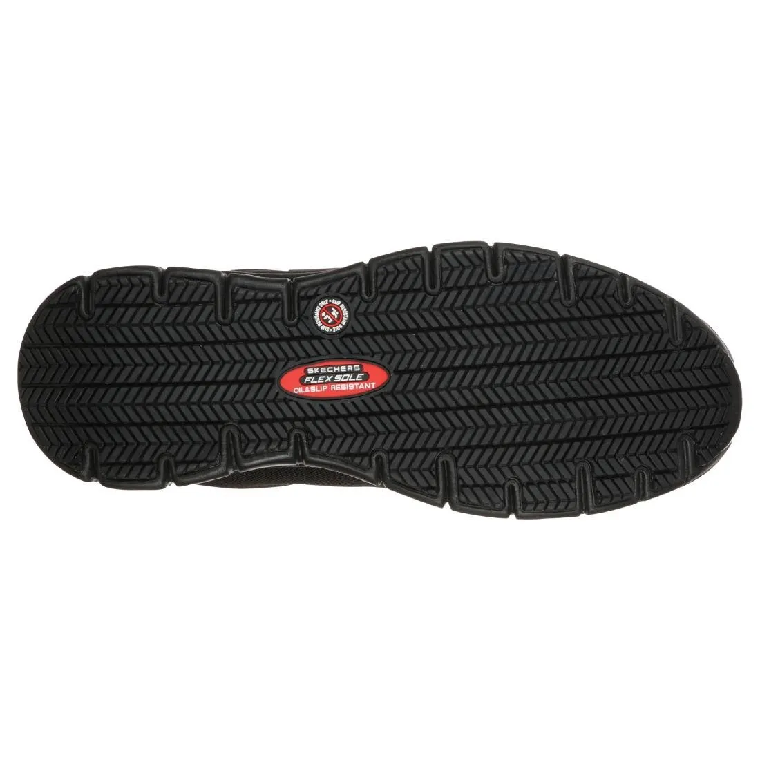 Skechers Womens Safety Shoe with Steel Toe Cap - Size 41 (UK 8)