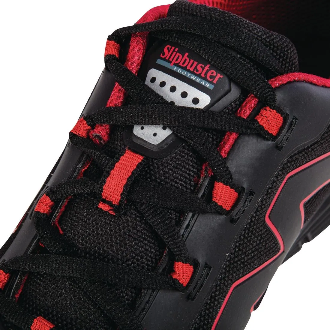Slipbuster Mesh Safety Trainers Black 37