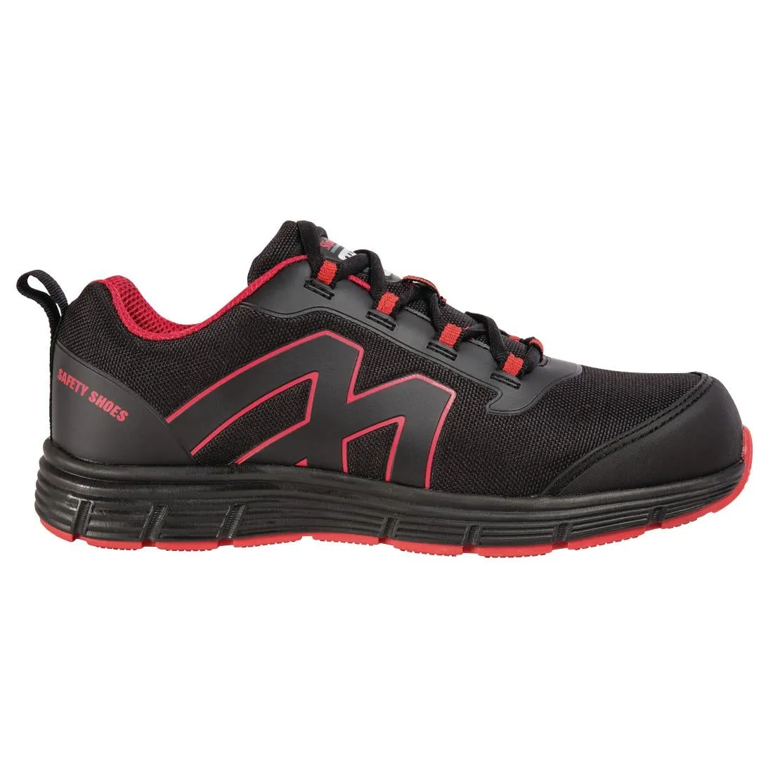 Slipbuster Mesh Safety Trainers Black 37
