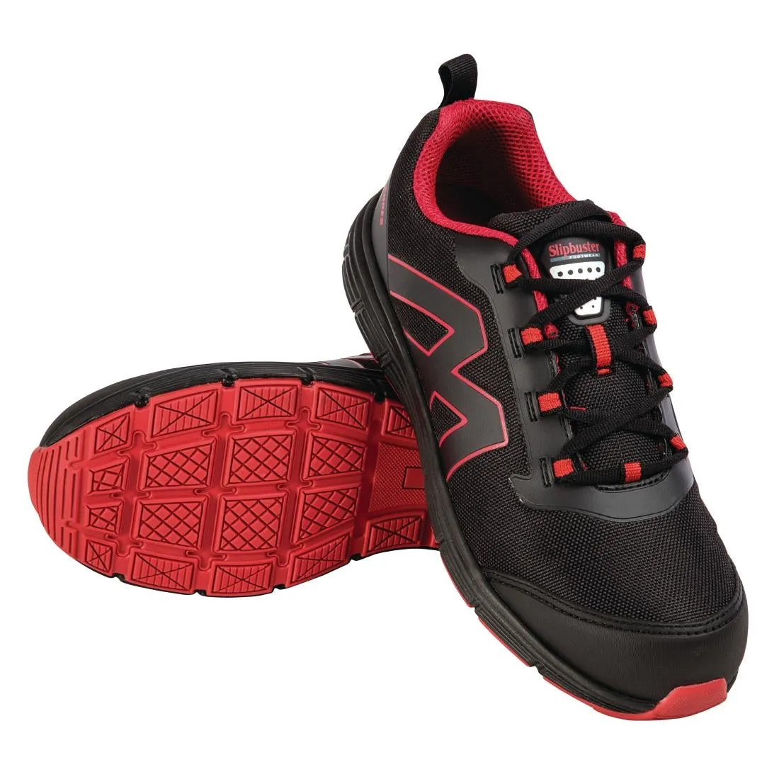 Slipbuster Mesh Safety Trainers Black 37