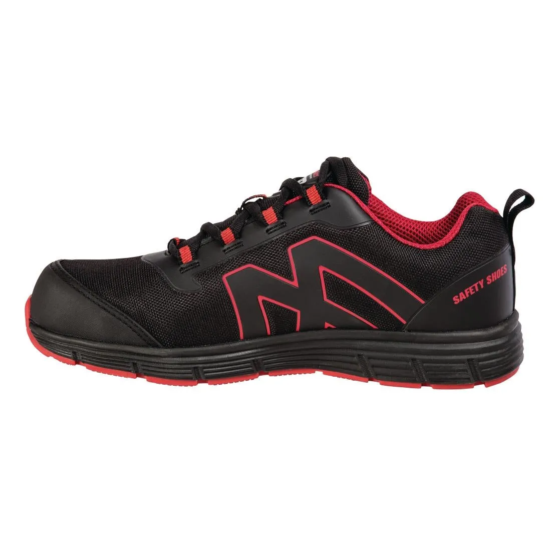 Slipbuster Mesh Safety Trainers Black 37