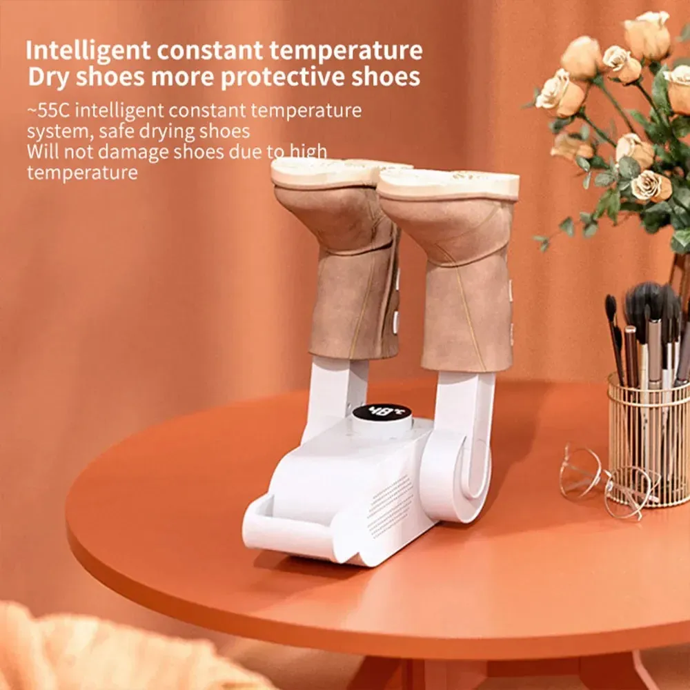Smart Shoe Dryer: Dry, Deodorize & Dehumidify Footwear