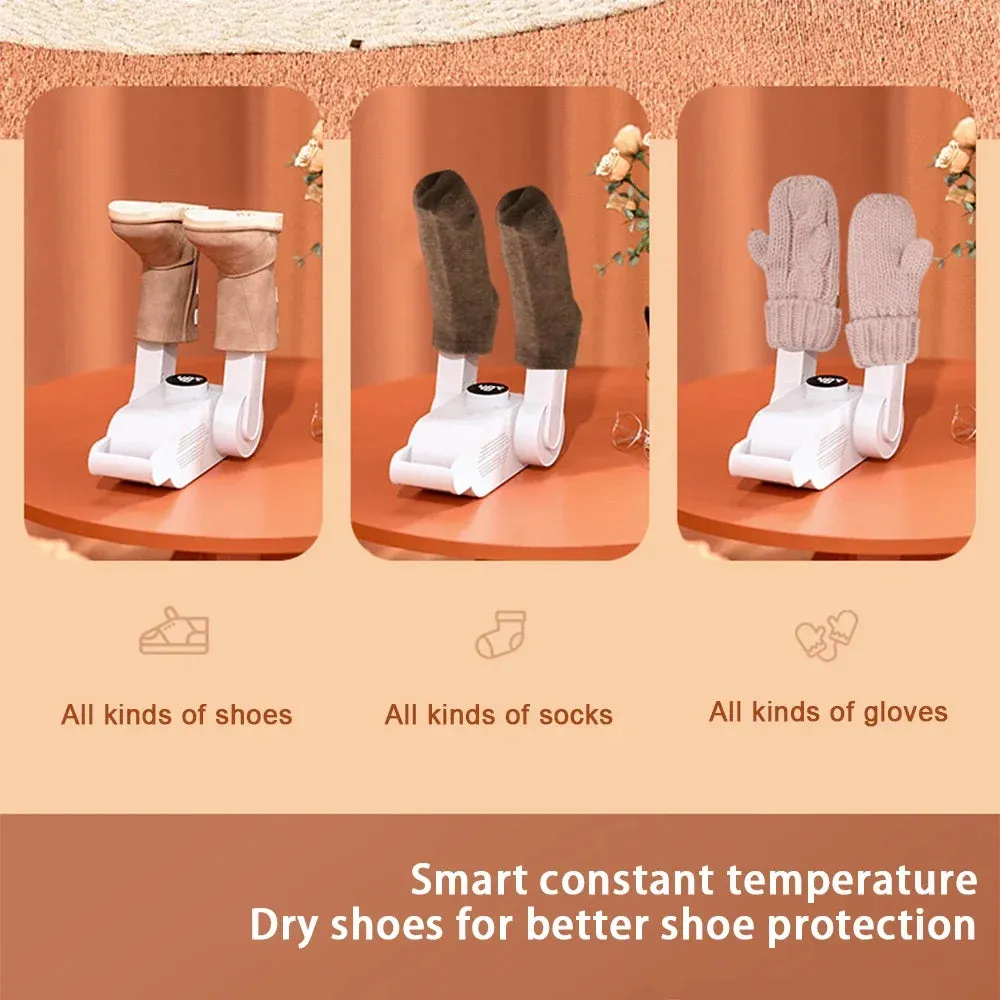 Smart Shoe Dryer: Dry, Deodorize & Dehumidify Footwear