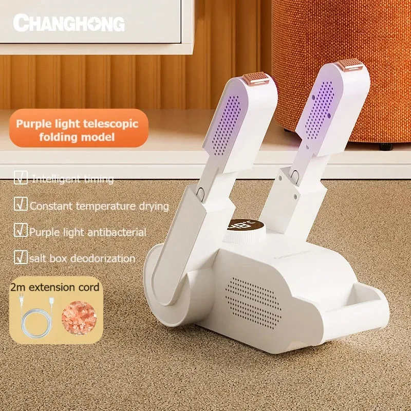 Smart Shoe Dryer: Dry, Deodorize & Dehumidify Footwear