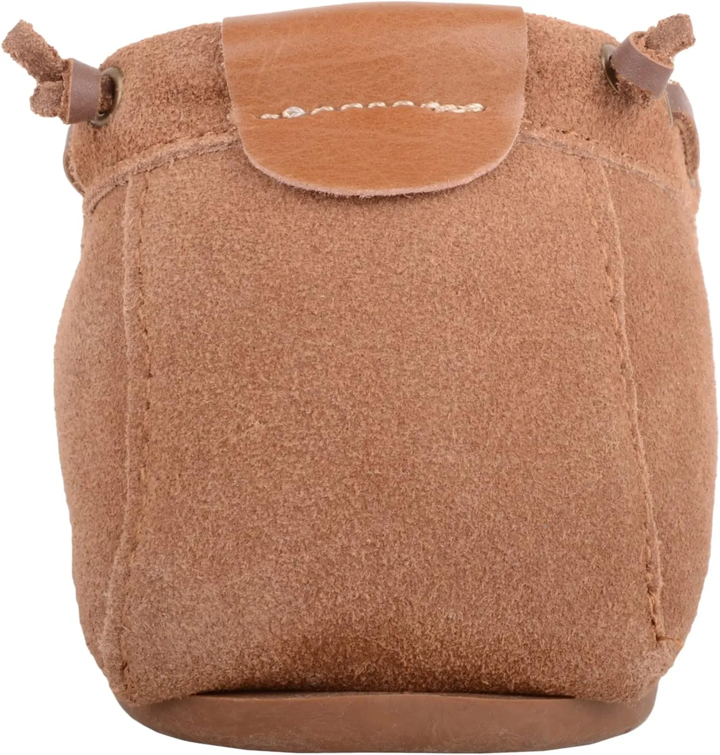 SNUGRUGS Mens Easy Slip On Suede Berber Fleece Winter Moccasin Slippers with Leather Trim