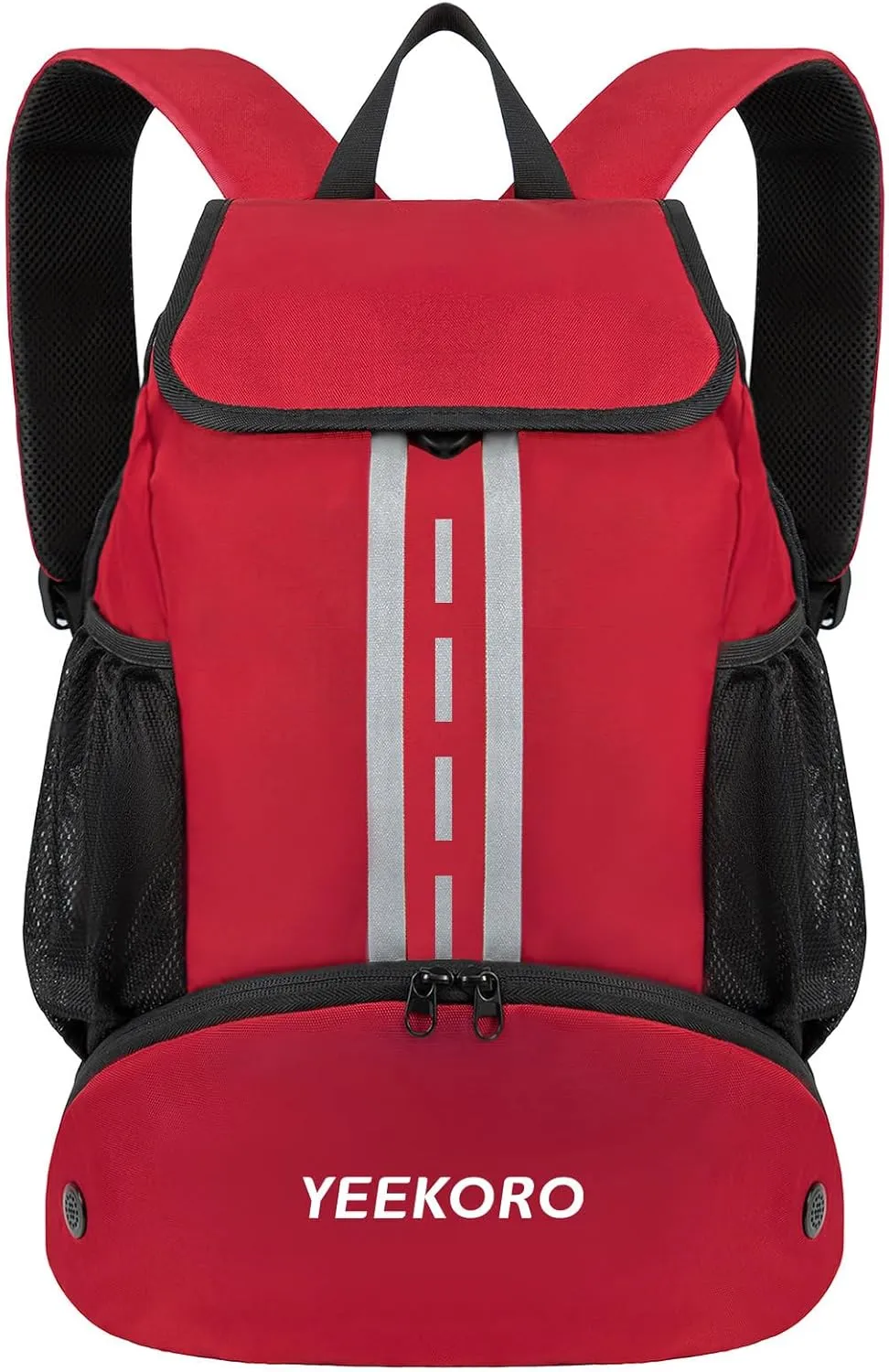 Soccer Backpack Multifunctional Sport Gym Bags with Dry-wet Separate & Shoe Compartment for Basketball Volleyball