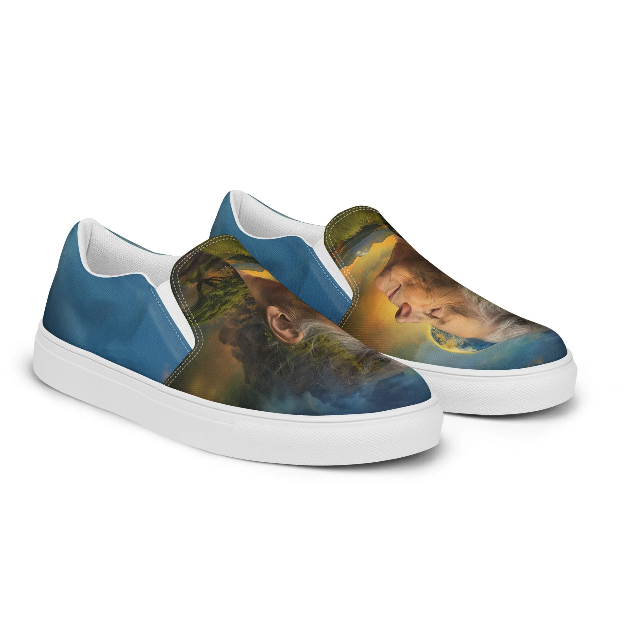 Solace Within Women’s slip-on canvas shoes