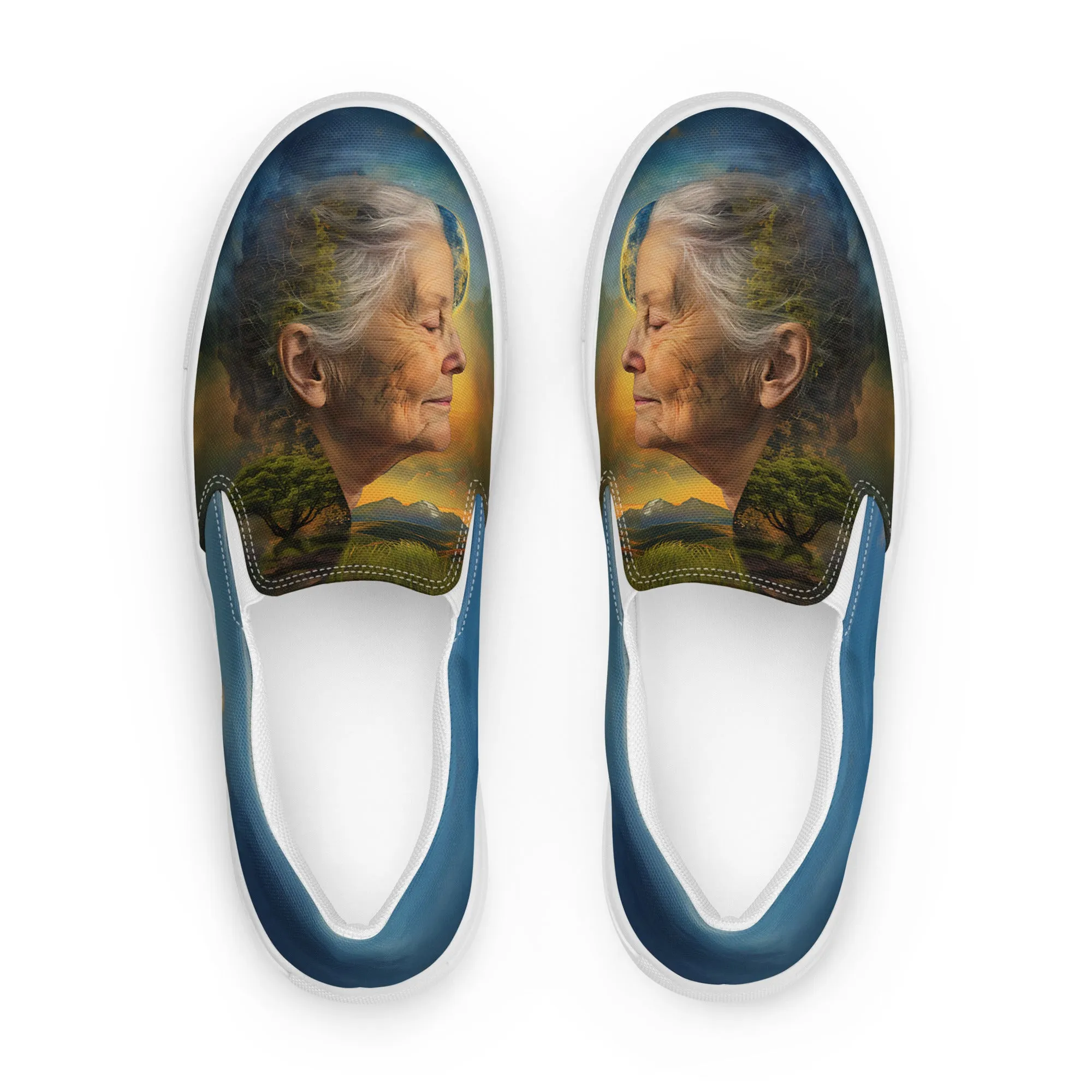 Solace Within Women’s slip-on canvas shoes