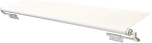 Solera Kwikee®5000 Series Slide Topper Awning, White - 8' (7'7" Fabric) – Heavy-Duty, Durable Slide-Out Protection – Made from Cold-Crack-Tested 13.5 oz. Vinyl with Leak-Proof, Welded Seams – V000163288