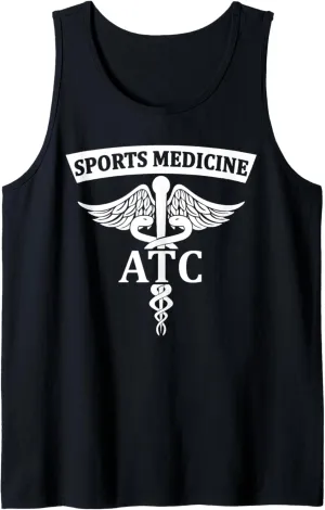 Sports Medicine Certified Athletic Trainer ATC Medical Print Tank Top