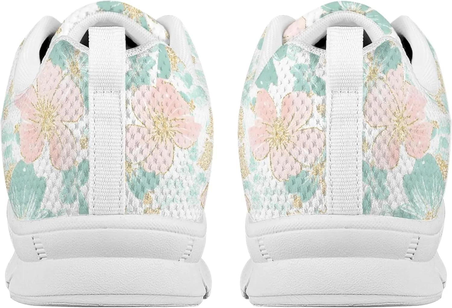 Sports Shoes for Women Trainer Running Travel Sneaker Causal Walking Low Heel Lace Up Teens Adults Sneakers Breathable