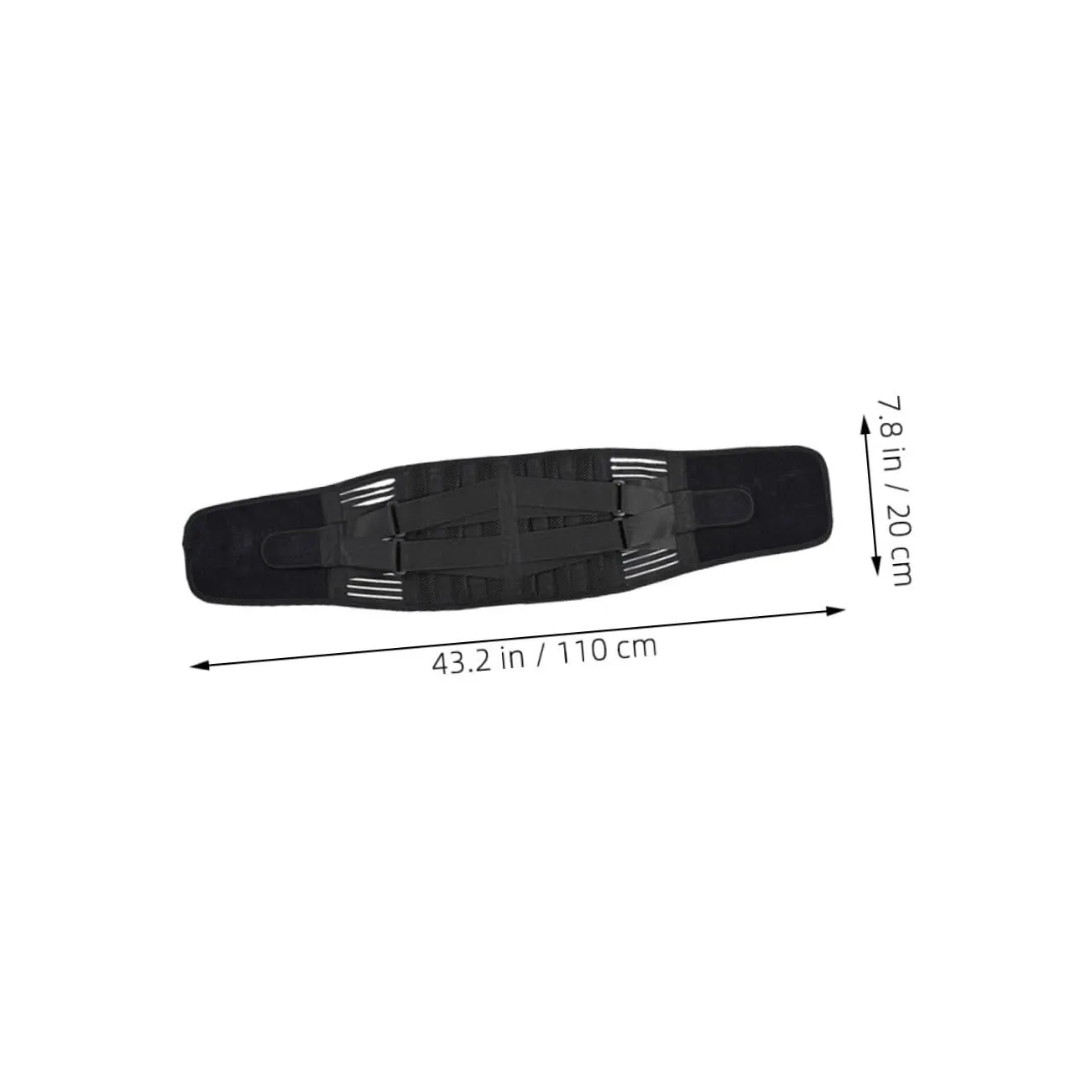 Sports Waist Belt Breathable Waist Protective Band Abdominal Binder for Women Widen Waist Band Lumbar and Back Support Belt Lower Back Brace for Men Black Composite Thermal Fabric