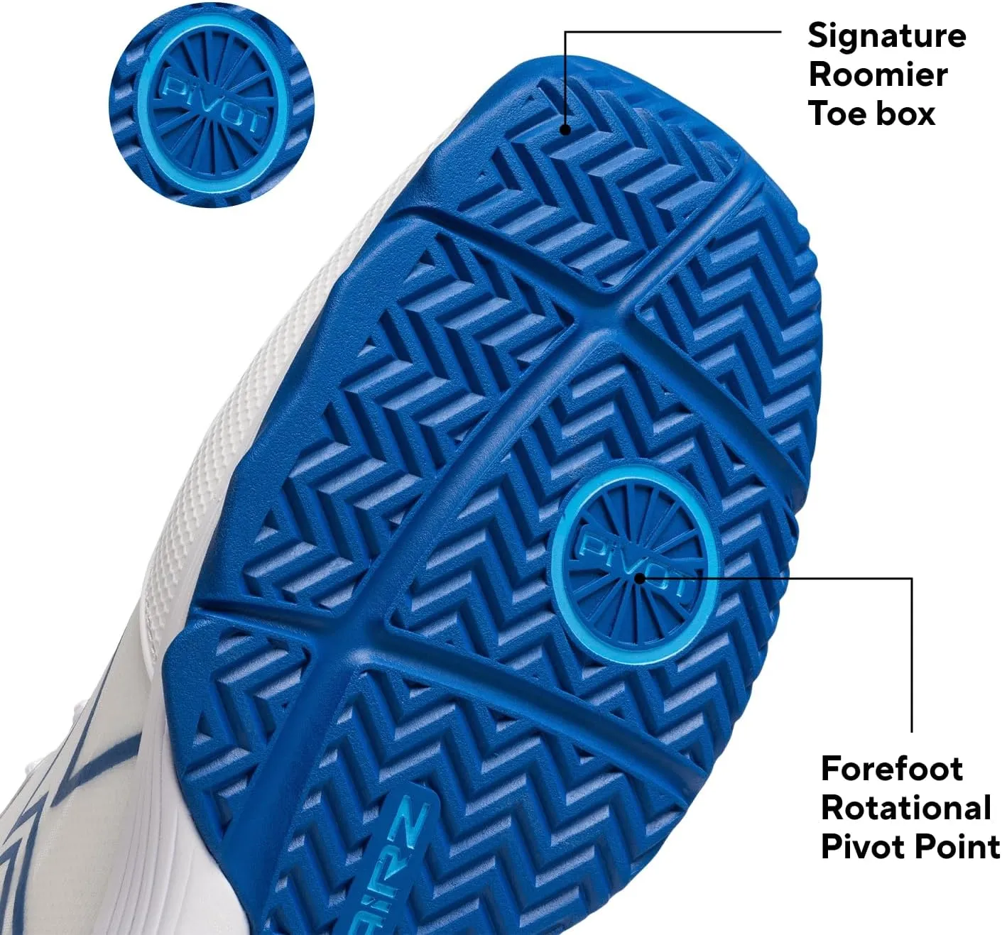 SQAIRZ XRZ Men's Pickleball Shoes, Pickleball Shoes Men, Mens Tennis Shoes