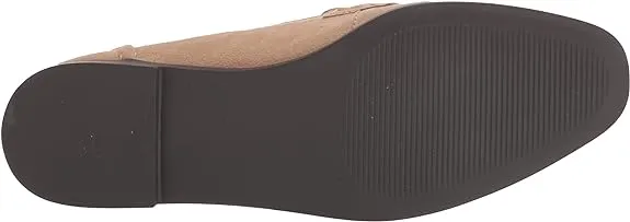 Stacked Toe Suede Flat Steve Going fast Slip Heel On Madden Almond Carrine Loafer Stable Tan Dress
