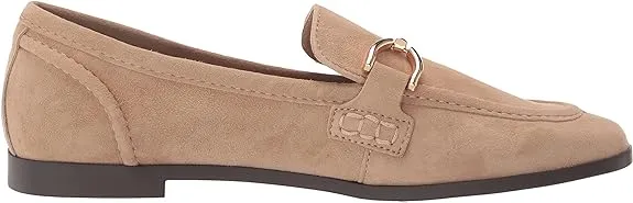 Stacked Toe Suede Flat Steve Going fast Slip Heel On Madden Almond Carrine Loafer Stable Tan Dress