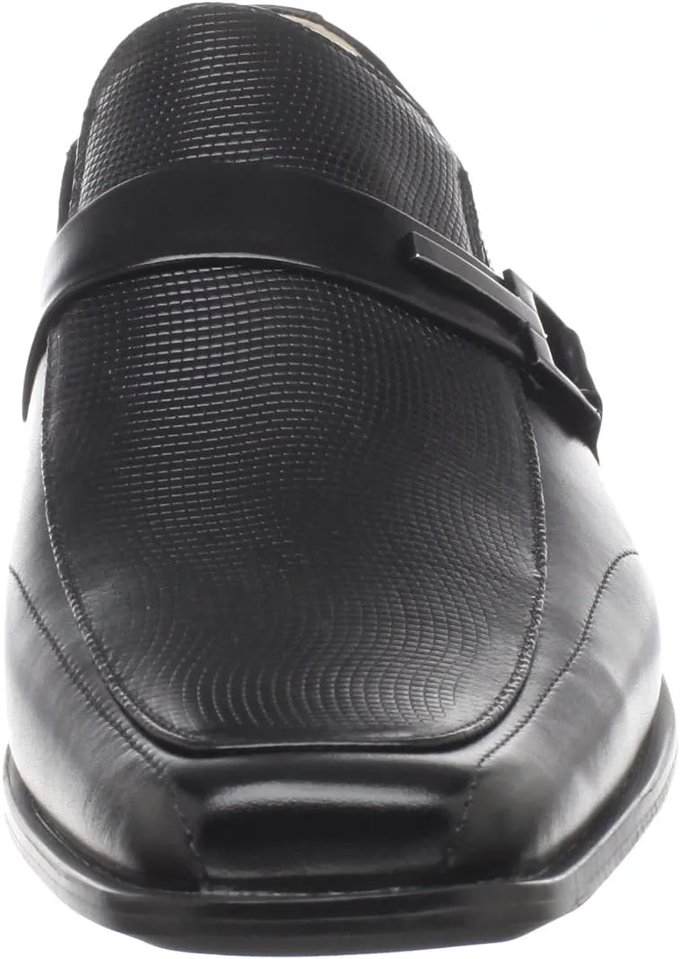 STACY ADAMS Men's Beau Moc Toe Bit Slip-On Loafer