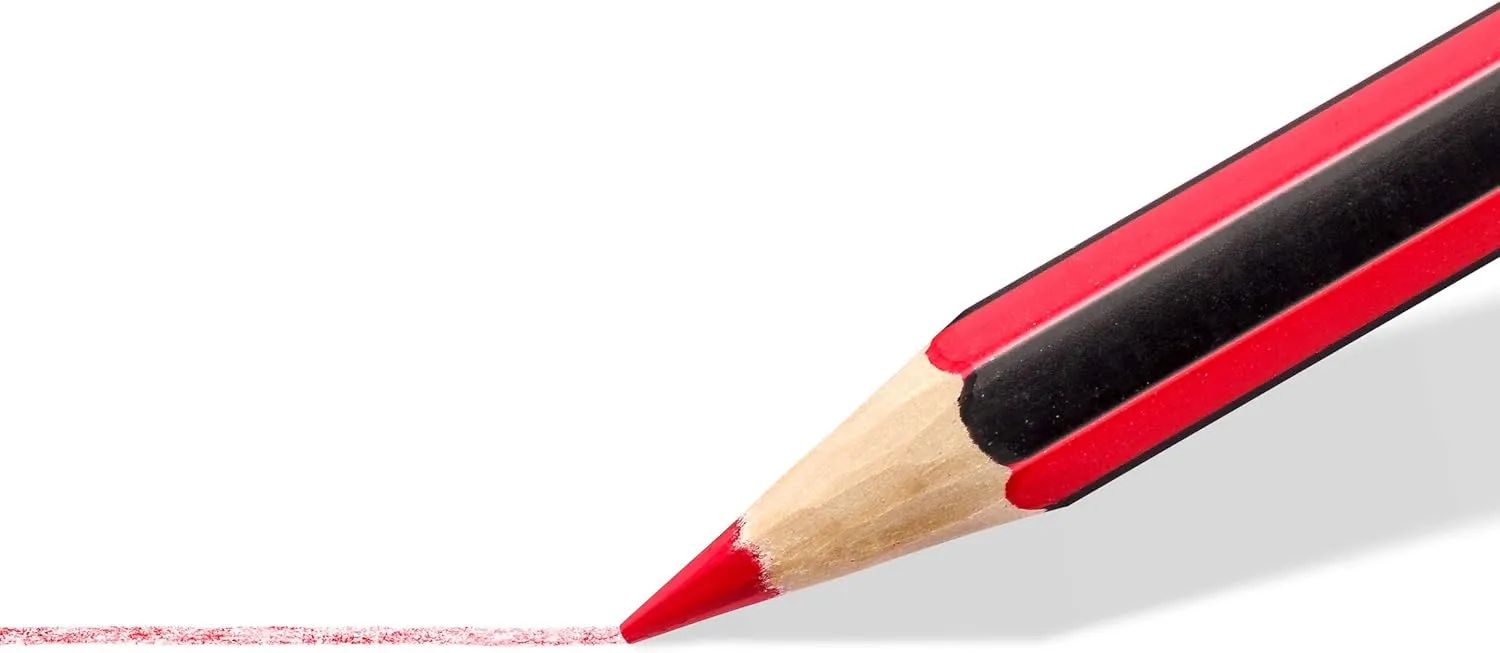 STAEDTLER 185 M36 Noris Colour Colouring Pencils - 36 Assorted Colours (Tin of 36 Pencils)
