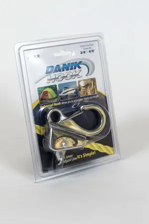 Stainless Steel (2 Pack)- Easy to Use, Knotless Anchor System- Holds 8,000 Pounds with Quick Release.