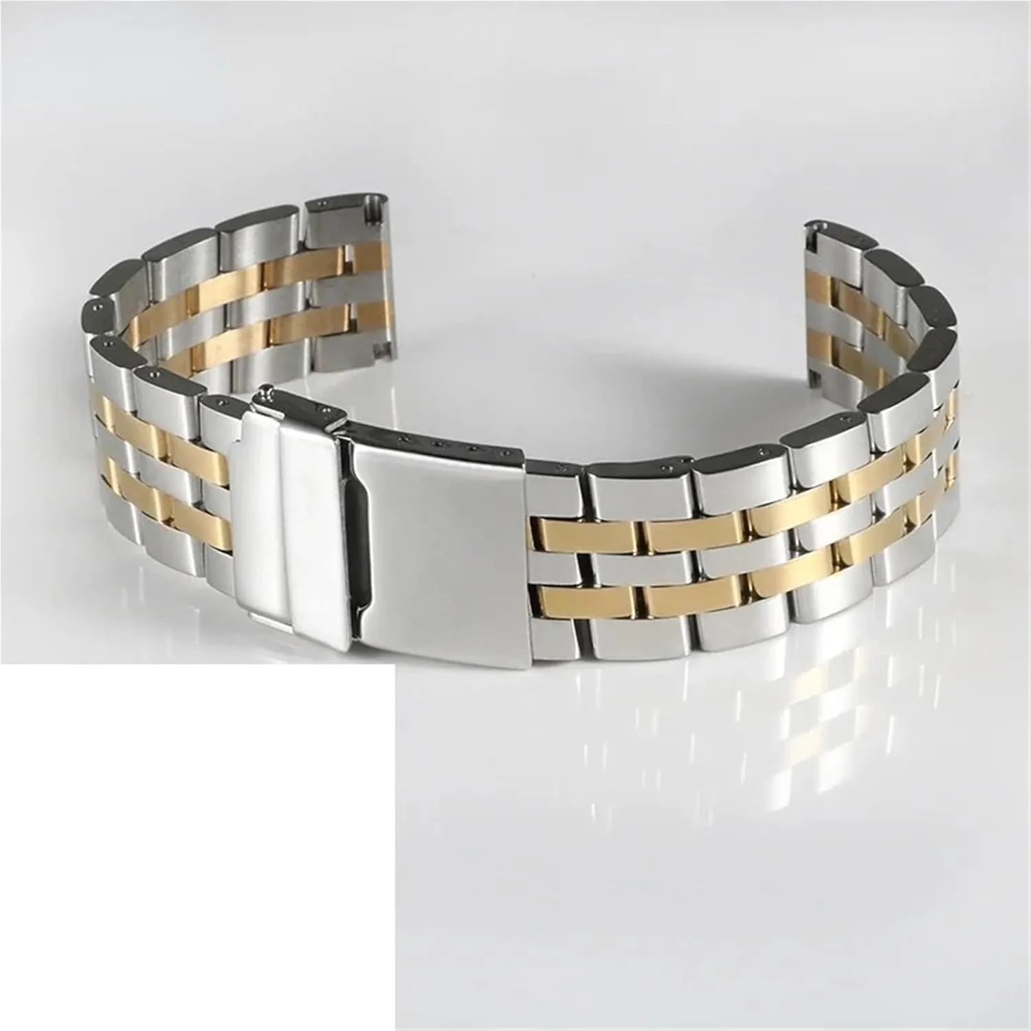 Stainless Steel Watch Strap Metal Replacement Watchbands 22mm 24mm 20mm Men Woman Universal Quick Change Band