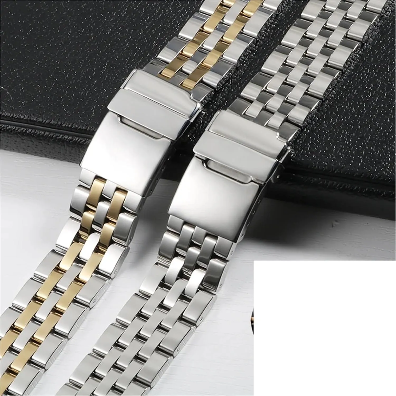 Stainless Steel Watch Strap Metal Replacement Watchbands 22mm 24mm 20mm Men Woman Universal Quick Change Band