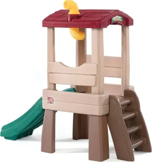 Step2 Play Naturally Playful Lookout Treehouse, Kids Outdoor Playset, Backyard Playground Set, Slide, Ladder, Pivoting Periscope, Outside Jungle Gym, For Toddlers 1.5  Years Old