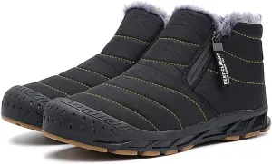 STRIDEN Arctic Wanderer - Unisex Winter Ankle Boots, Water and Snow proof, Warm plush inner lining, Non-Slip Sole, Easy Slip-on and Comfort